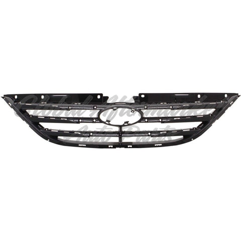 GRILLE WITH PTM BARS USE WITH CHROME MOULDING (NOT INCLUDE MOULDING)