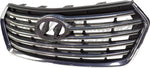 GRILLE BLACK W/SATIN CHROME BARS/FRAME USE W/O CAMERA — photo 3