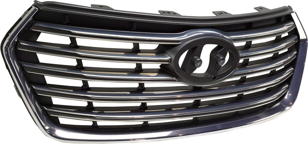 GRILLE BLACK W/SATIN CHROME BARS/FRAME USE W/O CAMERA