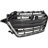 GRILLE SMOKED GRAY W/CHROME W/O AUTO CRUISE USA BUILT