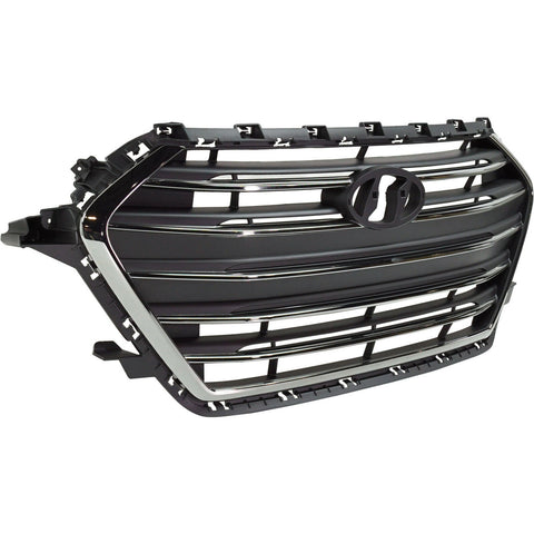 GRILLE SMOKED GRAY W/CHROME W/O AUTO CRUISE USA BUILT