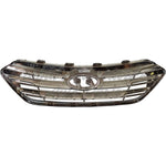 GRILLE SILVER W/CHROME MOULDING W/O CAMERA SPORT — photo 5