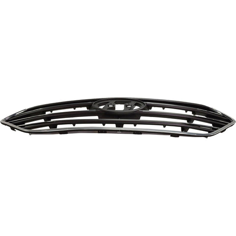 GRILLE SILVER W/CHROME MOULDING W/O CAMERA SPORT