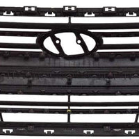 GRILLE BLACK W/SILVER BARS/SILVER FRAME USA BUILT