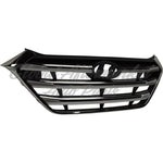 GRILLE W/SILVER BARS W/CHROME FRAME — photo 2