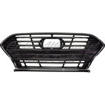 GRILLE FR SMOKED BLACK W/CHROME W/ADAPTIVE CRUISE EXCLUDE SPRT — photo 1