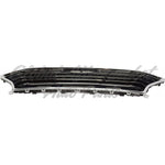 GRILLE FR SMOKED BLACK W/CHROME W/ADAPTIVE CRUISE EXCLUDE SPRT — photo 4