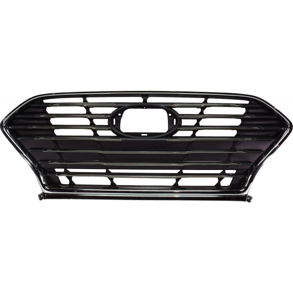 GRILLE FR SMOKED BLACK W/CHROME W/ADAPTIVE CRUISE EXCLUDE SPRT