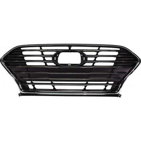 GRILLE FR SMOKED BLACK W/CHROME W/ADAPTIVE CRUISE EXCLUDE SPRT