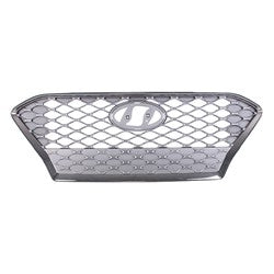 GRILLE SILVER GRAY W/SMOKE CHROME FRAME