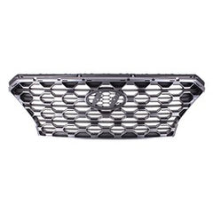 GRILLE GRAY/SATIN CHROME W/O CAMERA HOLE