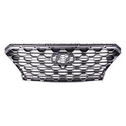 GRILLE GRAY/SATIN CHROME W/CAMERA