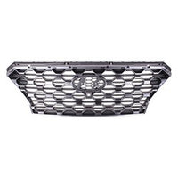 GRILLE GRAY/SATIN CHROME W/CAMERA