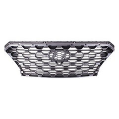 GRILLE GRAY/SATIN CHROME W/CAMERA