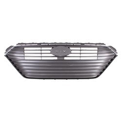 GRILLE PTD SILVER GRAY USE W/O AUTO BRAKE SYSTEM