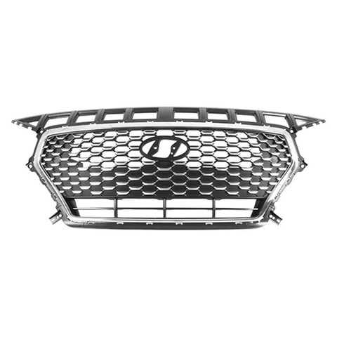GRILLE PTD W/CHROME FRAME