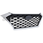 GRILLE PTD BLACK W/SILVER FRAME W/O CAMERA — photo 2
