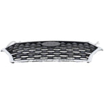 GRILLE PTD BLACK W/SILVER FRAME W/O CAMERA — photo 4