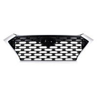 GRILLE PTD BLACK W/SILVER FRAME W/O CAMERA