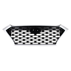 GRILLE PTD BLACK W/SILVER FRAME W/O CAMERA