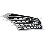 GRILLE FR PTD BLACK CHROME MOLDING W/CAMERA — photo 3