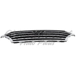 GRILLE FR PTD BLACK CHROME MOLDING W/CAMERA — photo 5