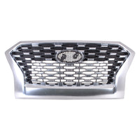 GRILLE FR SATIN CHROME FRAME W/O SENSOR SEL/ PREFERRED