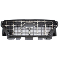 GRILLE FR W/SMOKED CHROME MOLDING W/O EMBLEM