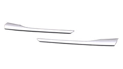 GRILLE MOULDING CENTER UPPER LH CHROME