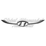GRILLE MOULDING UPPER CHROME — photo 1