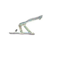 HOOD HINGE LH STEEL CHROME