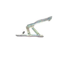 HOOD HINGE LH STEEL CHROME