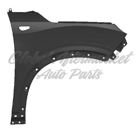 FENDER FR RH W/ MARKER LAMP STEEL