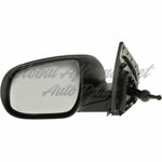 DOOR MIRROR LH MANUAL BLACK — photo 1
