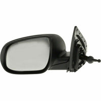 DOOR MIRROR LH MANUAL BLACK
