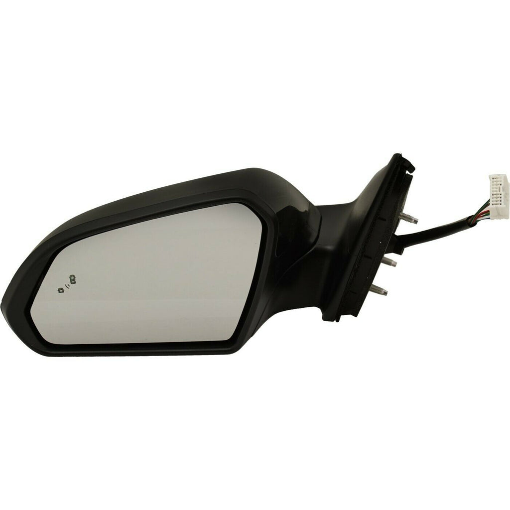 DOOR MIRROR LH POWER TEXTURED W/BLIND SPOT/SIGNAL/HEAT