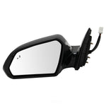 DOOR MIRROR LH POWER PTM BASE W/BLIND SPOT/SIGNAL/HEAT/MEMORY — photo 1
