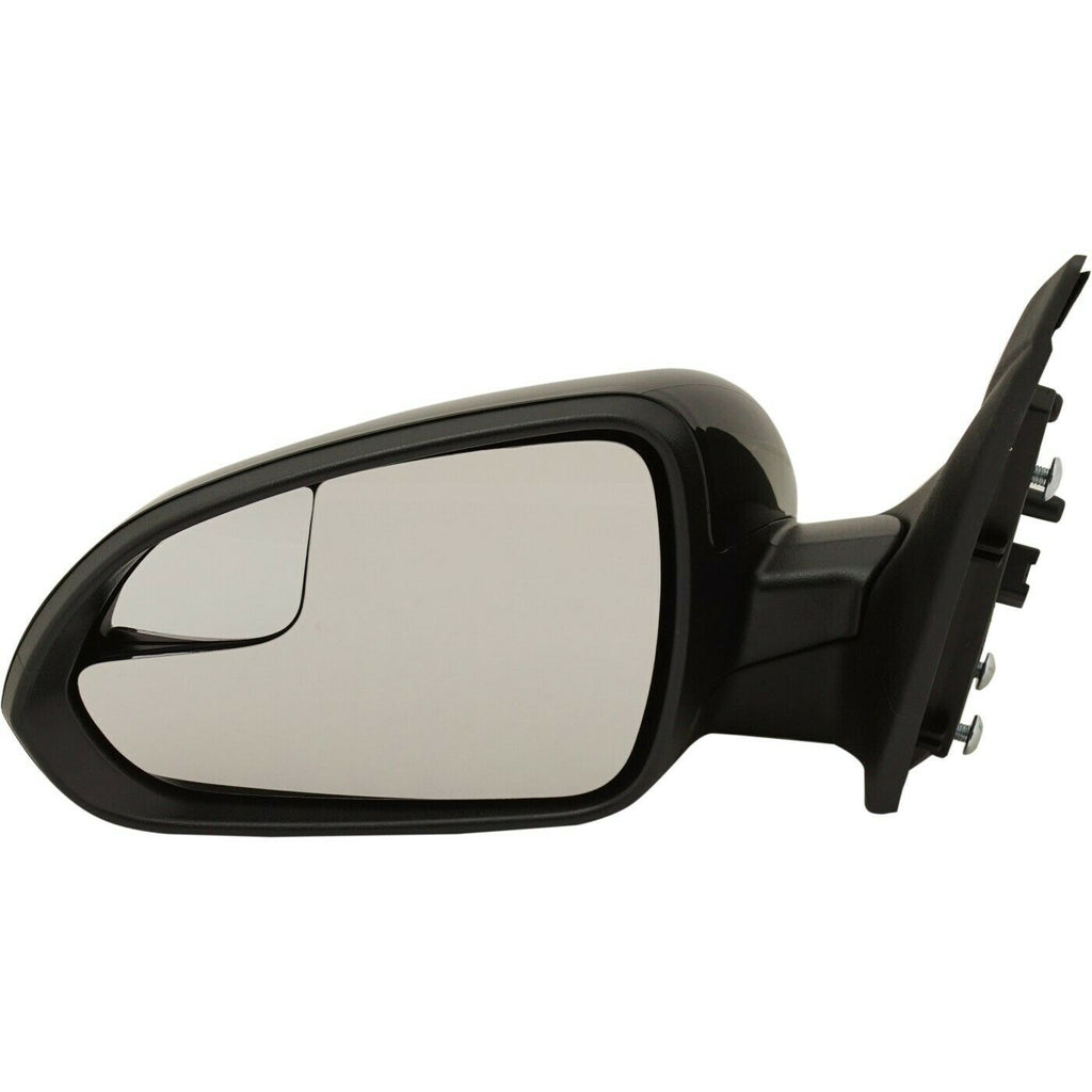 DOOR MIRROR LH POWER PTM HTD W/SPOTTER MANUAL FOLD