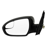 DOOR MIRROR LH POWER PTM HTD W/SPOTTER MIRROR