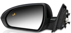 DOOR MIRROR LH POWER PTM HTD W/BLIND SPOT