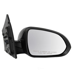 DOOR MIRROR RH POWER PTM W/O HEAT/SIGNAL MANUAL FOLD