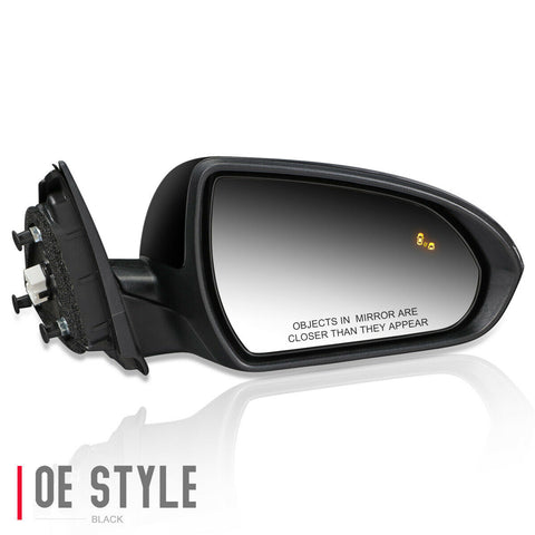 DOOR MIRROR RH POWER PTM HTD W/BLIND SPOT