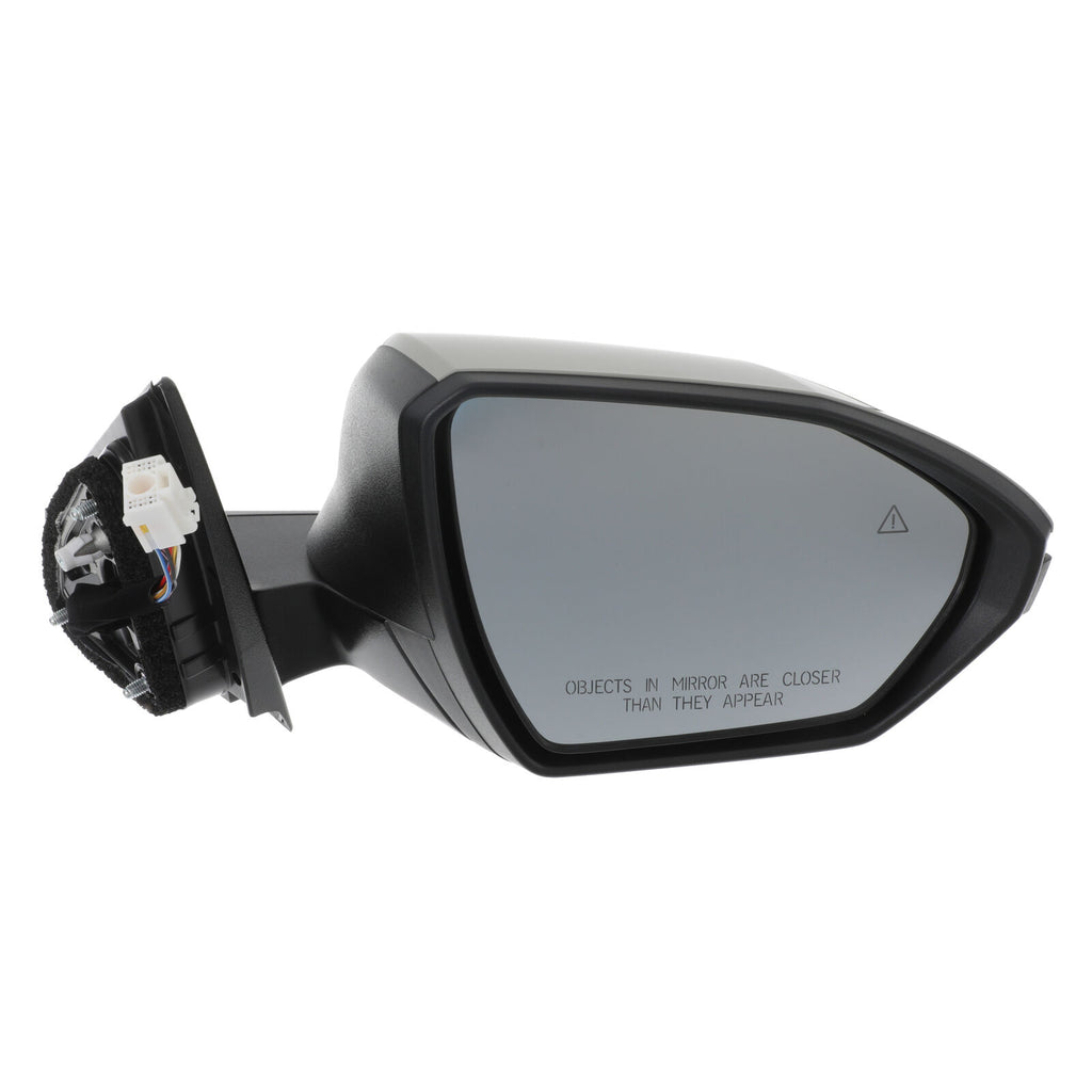 DOOR MIRROR RH POWER PTM HTD W/BLIND SPOT/SIGNAL US BUILT SEL