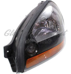HEAD LAMP LH ORANGE REFLECTOR BLACK BEZEL HQ — photo 3