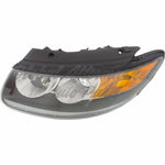 HEAD LAMP LH HALOGEN W/CLEAR LOWER REFLECTOR BLACK BEZEL HQ — photo 4