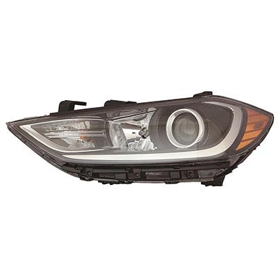 HEAD LAMP LH HALOGEN USE W/DRL IN BUMPER USA BUILT HQ