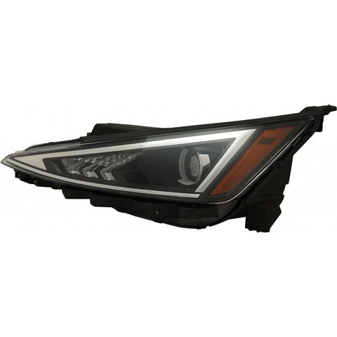 HEAD LAMP LH HALOGEN W/O LED DRL US BUILT CAPA