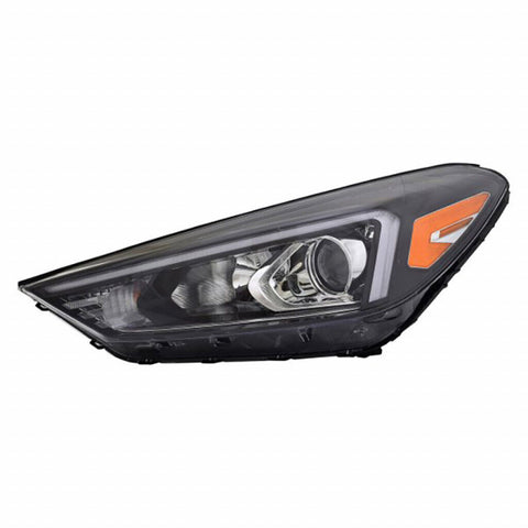 HEAD LAMP LH HALOGEN W/ LED POSITION LAMP