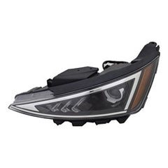 HEAD LAMP LH HALOGEN KOREA BUILT W/O LED DRL CAPA