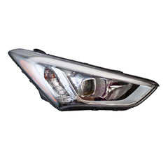 HEAD LAMP RH HID BLACK BEZEL HQ